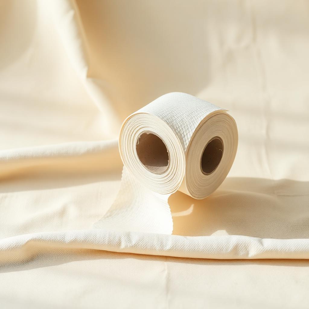 Toilet paper rolls arranged for an independent materials investigation